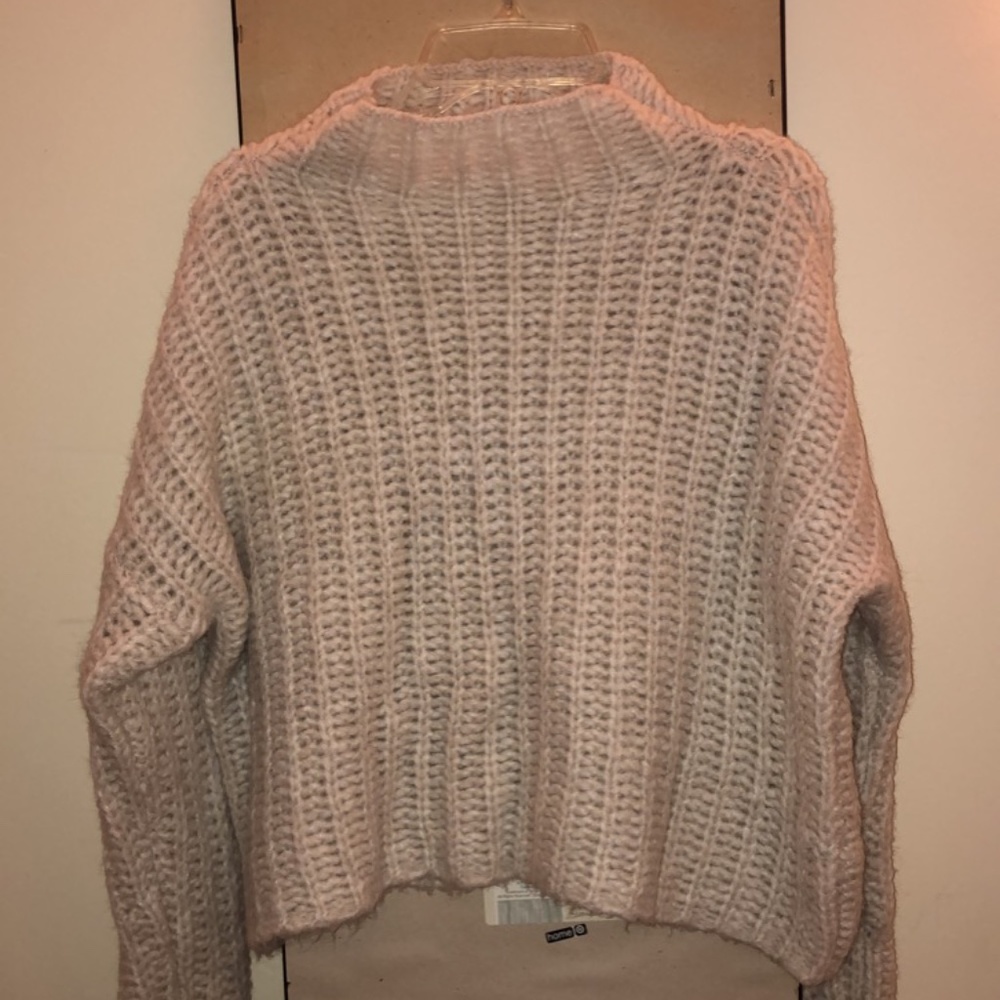 Knit Mock Neck Sweater